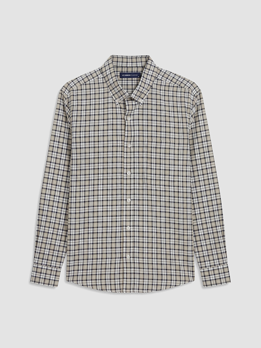 Man Beige Shirt-3