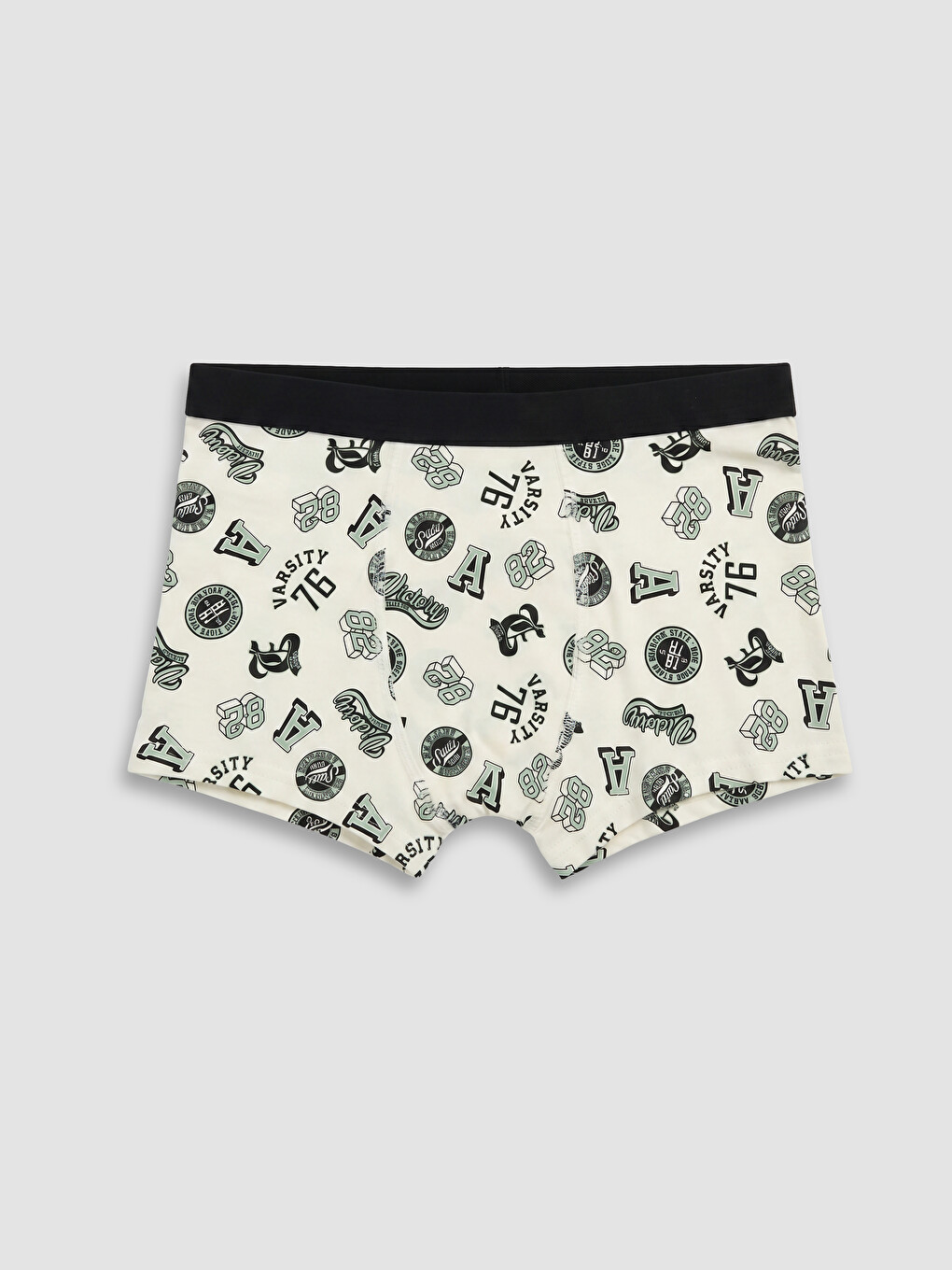 Ekru 3'lü Erkek Çocuk Boxer-1