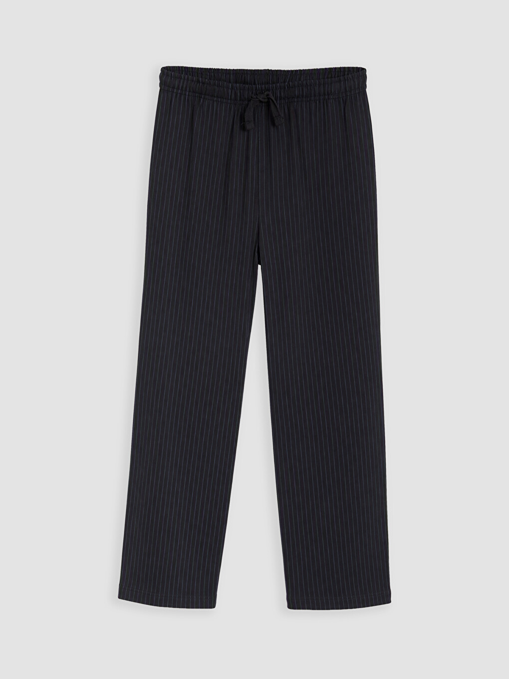 Siyah Regular Fit Erkek Pijama Takımı-4