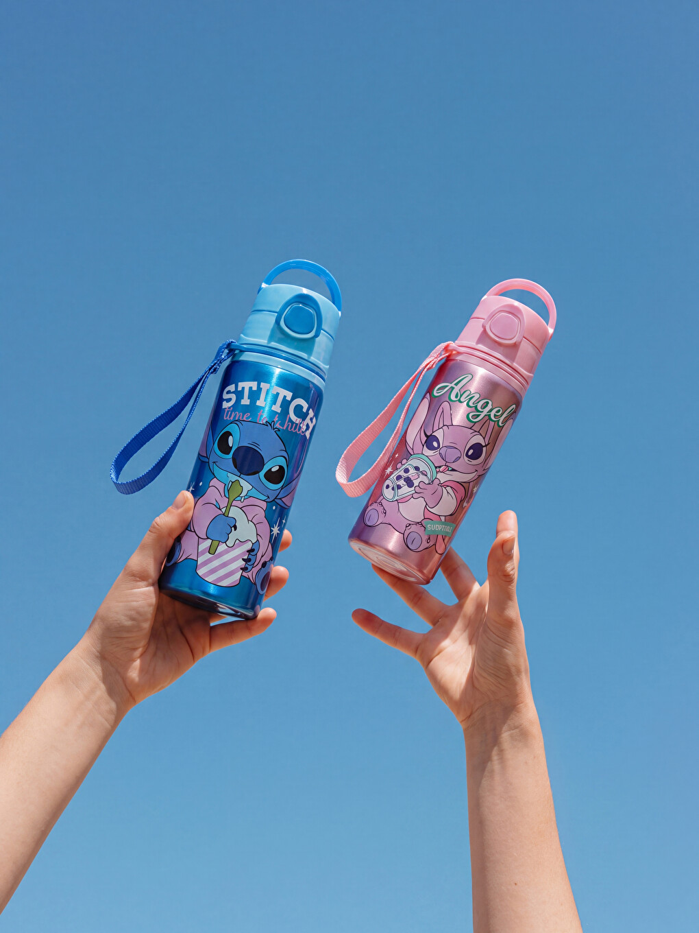 Stitch ფიგურიანი საბავშვო ბოთლი 500 Ml