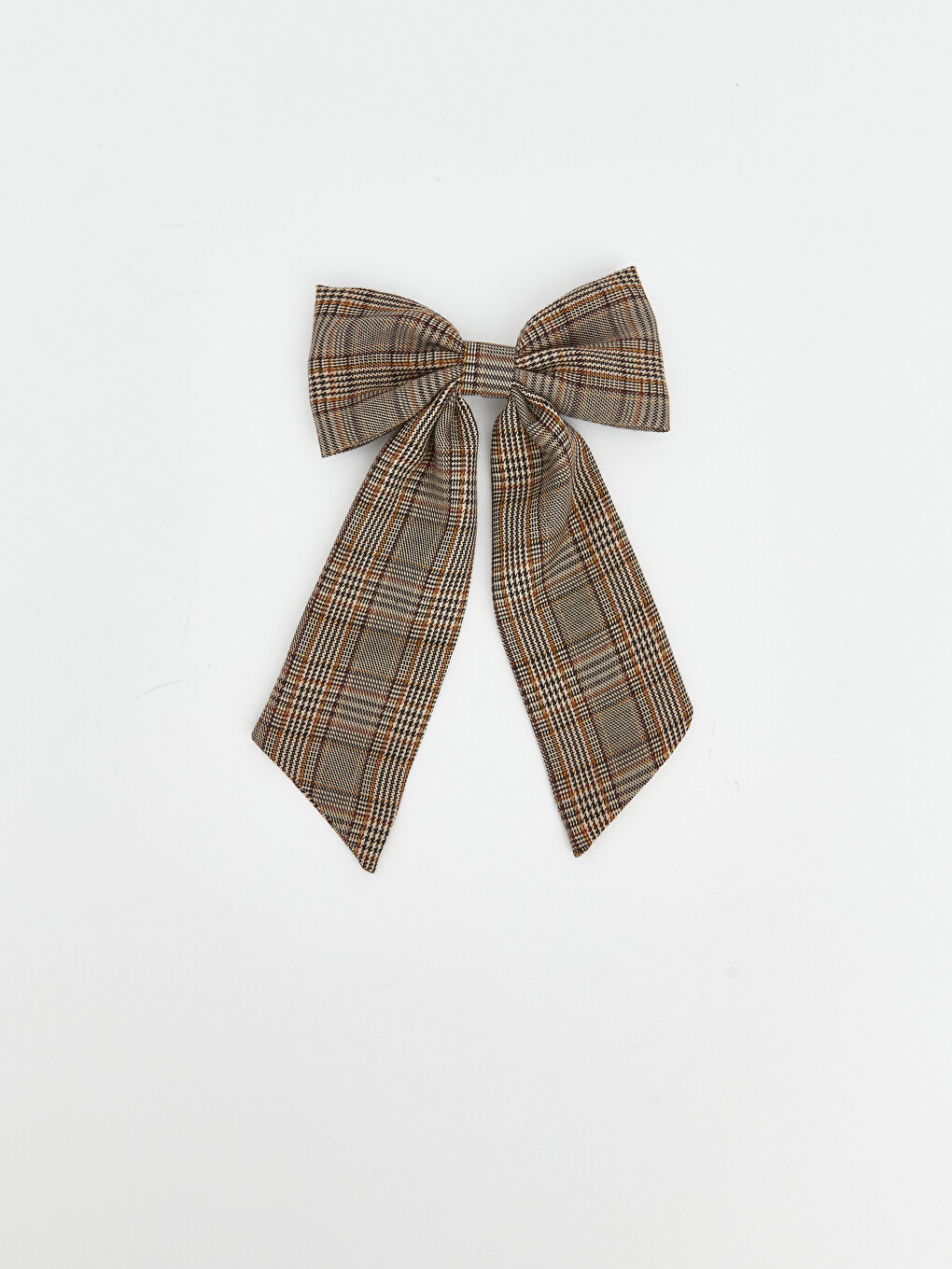 Women's Long Ribbon Bow Clip Hair Tie-1