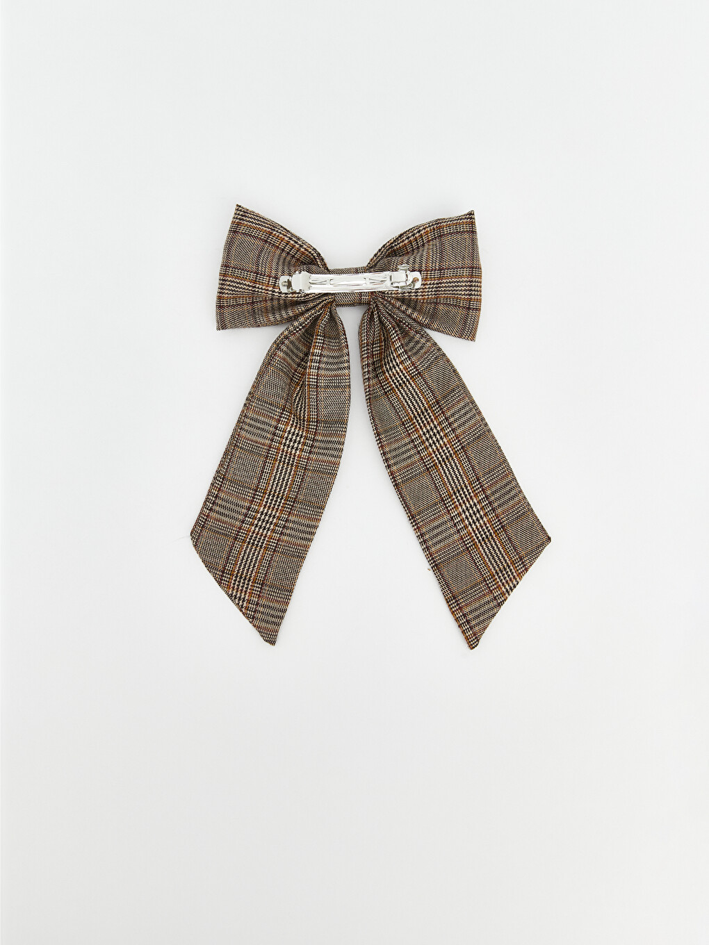 Women's Long Ribbon Bow Clip Hair Tie-2
