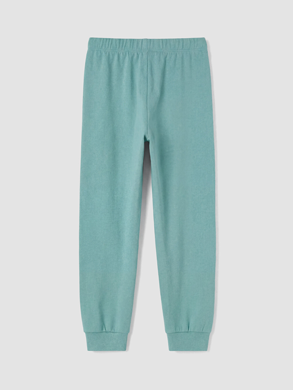 Ekru Bisiklet Yaka Baskılı Erkek Çocuk Pijama Takım-6