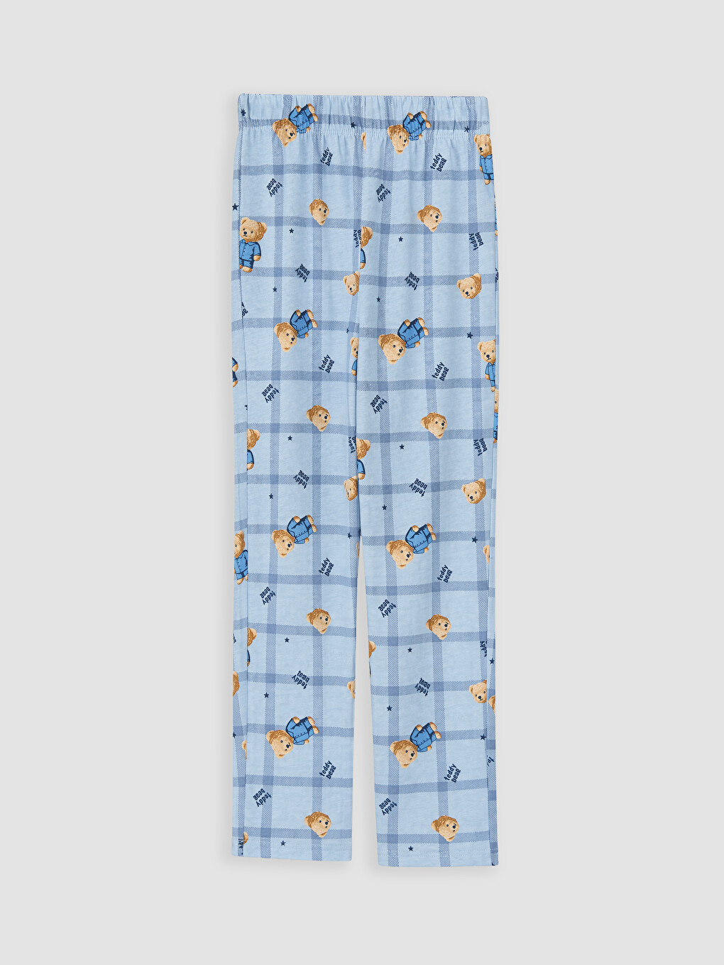 Hemdkragen Bedrucktes Jungen Pyjama-set-4