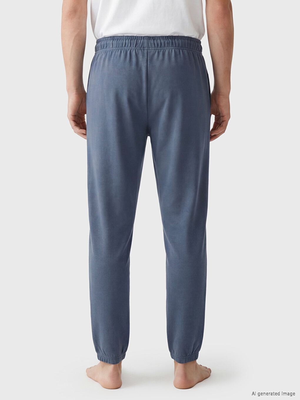 Man Indigo Pyjama Bottoms-3