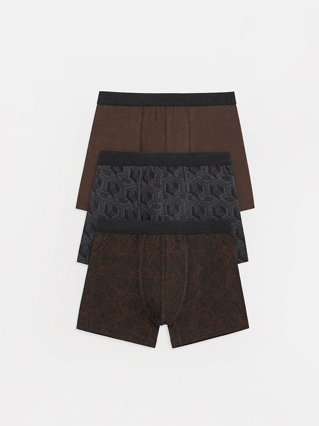 Man Brown Boxer Briefs