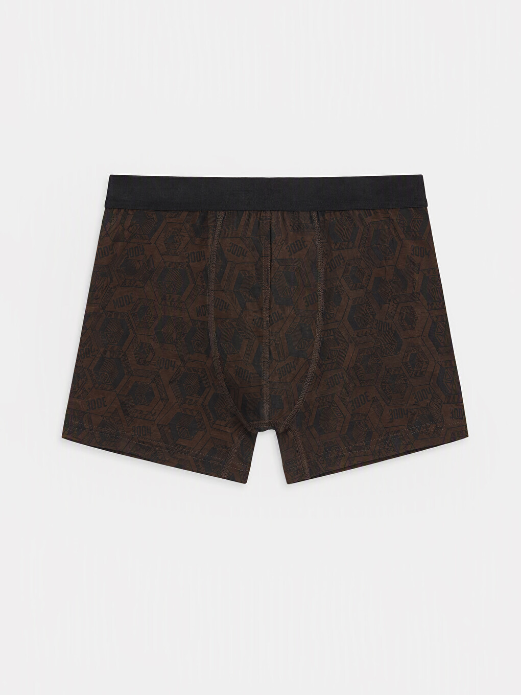 Man Brown Boxer Briefs-3