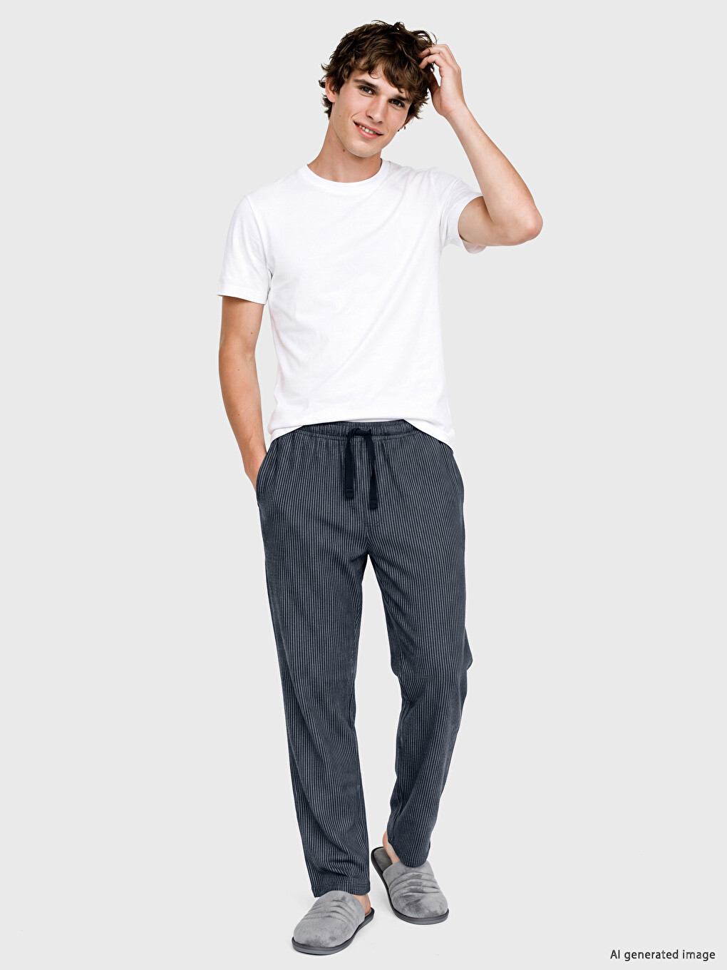 Standard Fit Striped Men's Pyjamas Bottom