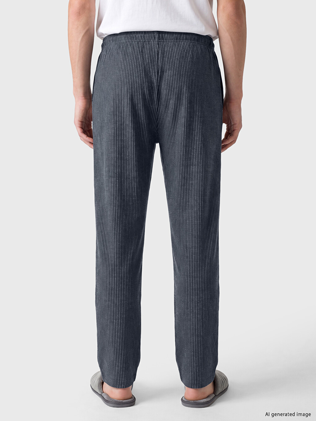 Standard Fit Striped Men's Pyjamas Bottom-3