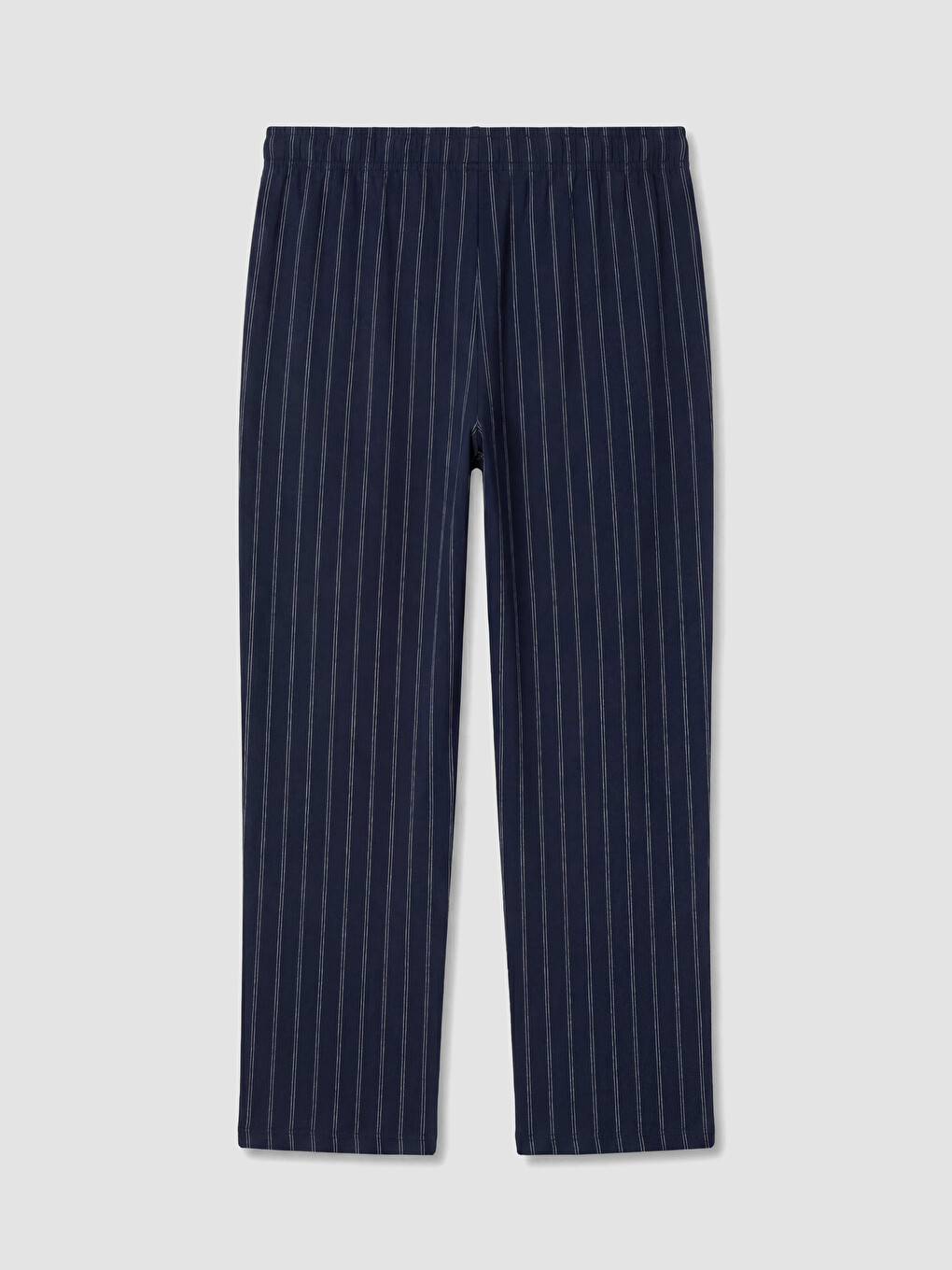Lacivert Regular Fit Çizgili Erkek Pijama Altı-6