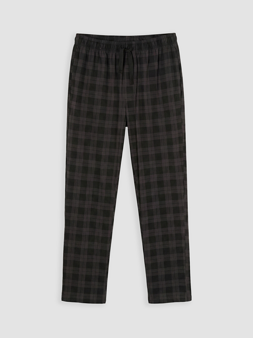 Standart Kalıp Ekose Erkek Pijama Altı-4