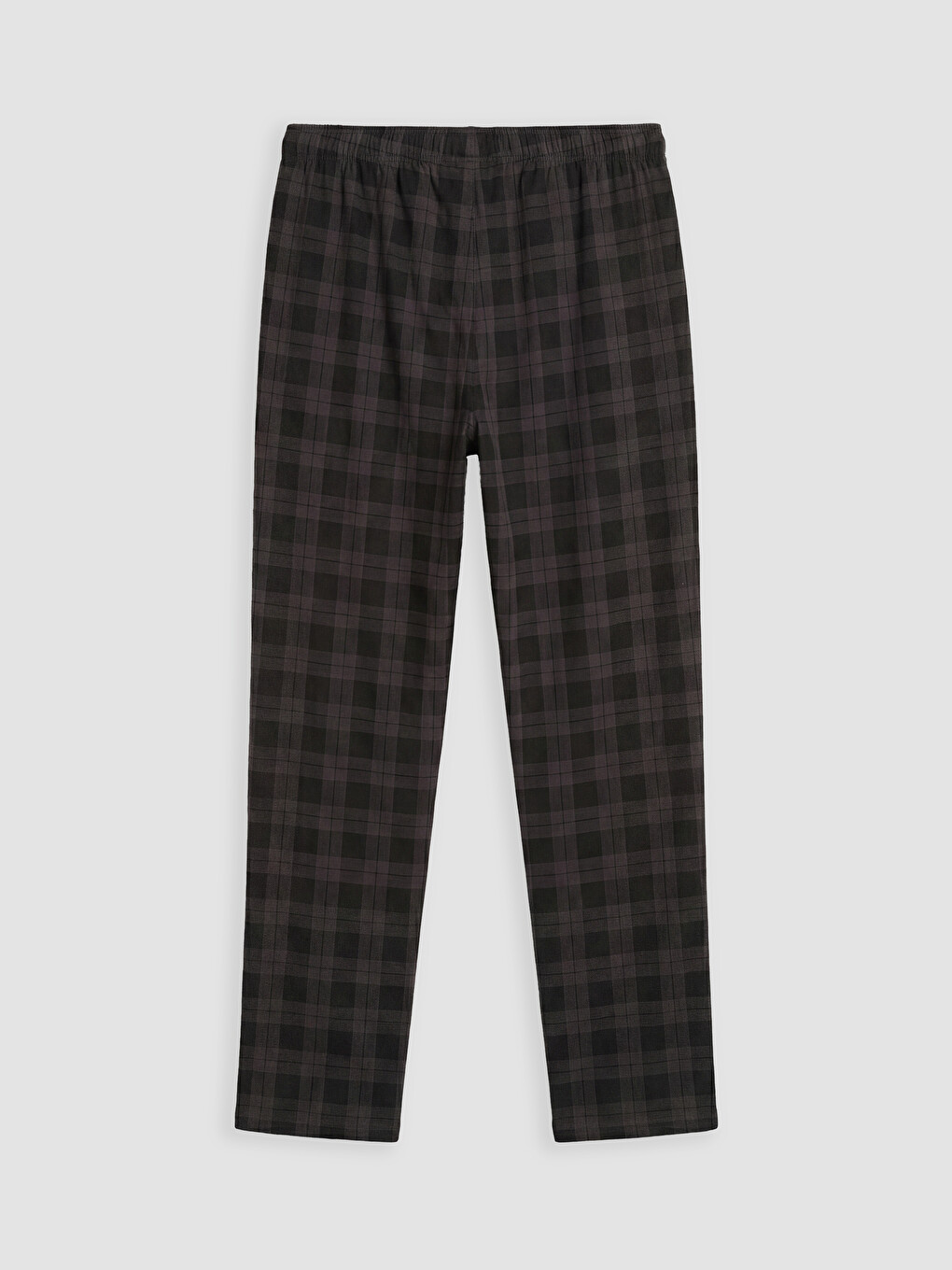 Standart Kalıp Ekose Erkek Pijama Altı-6