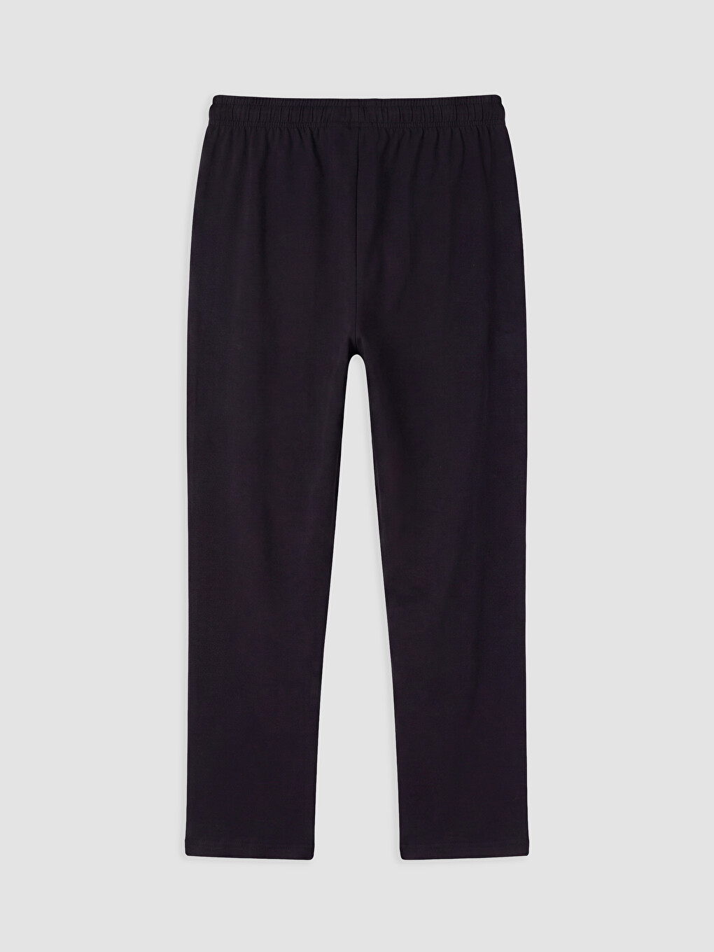 Siyah Standart Kalıp Erkek Pijama Altı-1