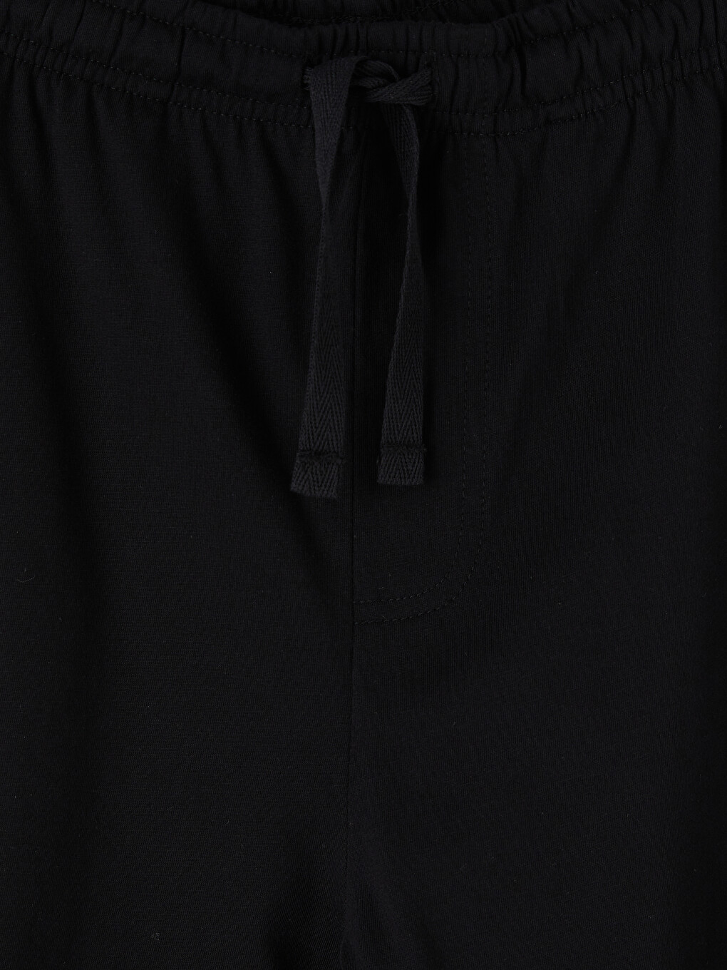 Siyah Standart Kalıp Erkek Pijama Altı-2