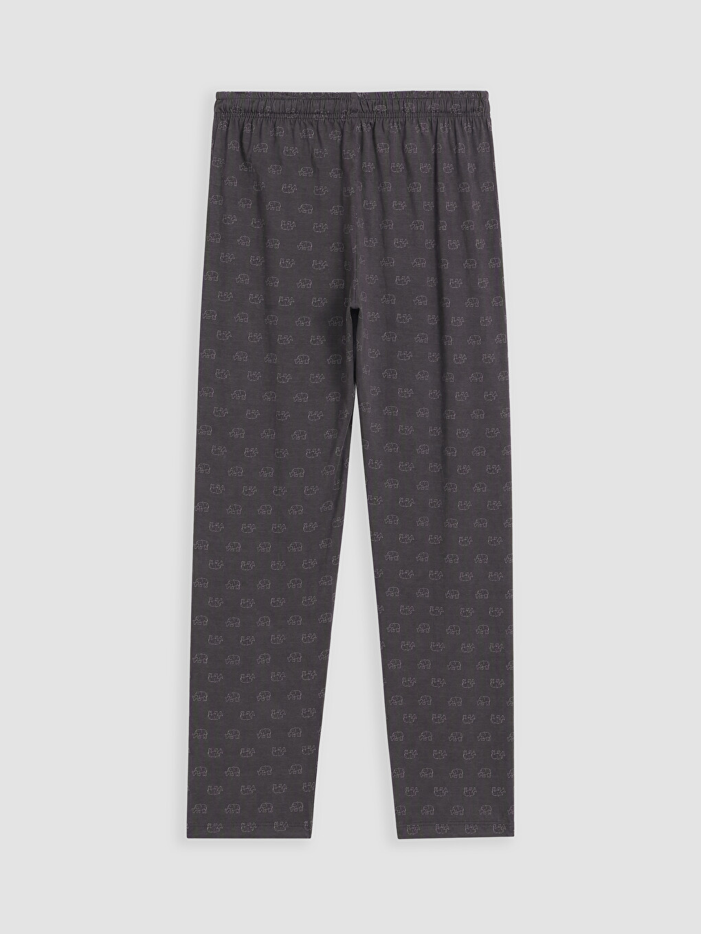 Standart Kalıp Baskılı Erkek Pijama Alt-6