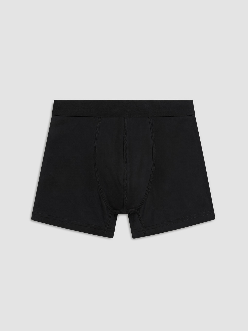 Siyah Pamuklu Esnek Erkek Boxer