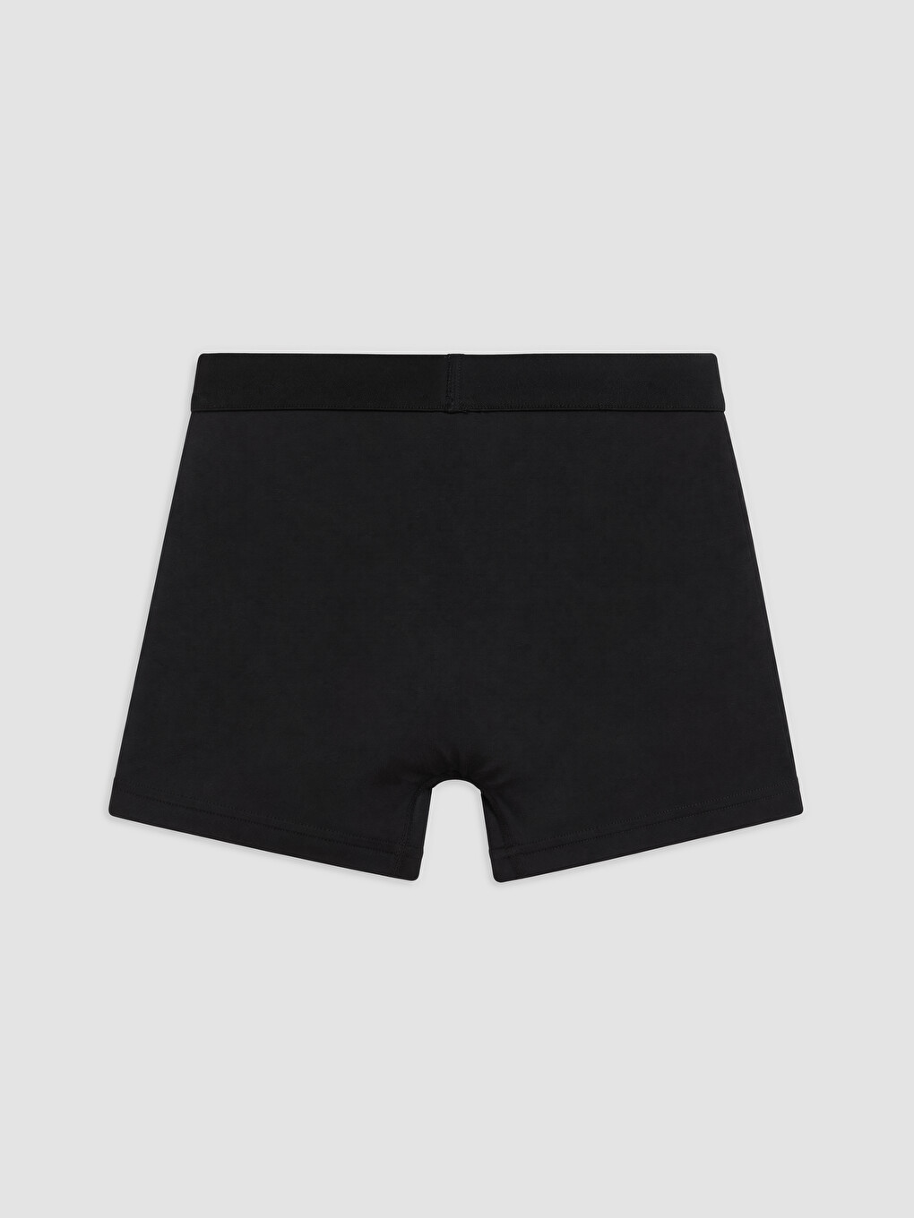 Gri Pamuklu Esnek Erkek Boxer 3'lü-4