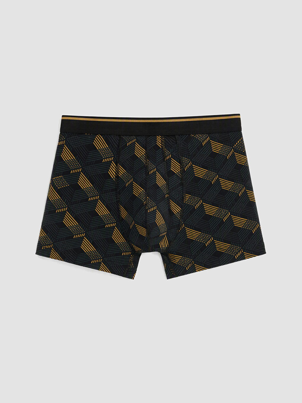 Man Black Boxer Briefs-2