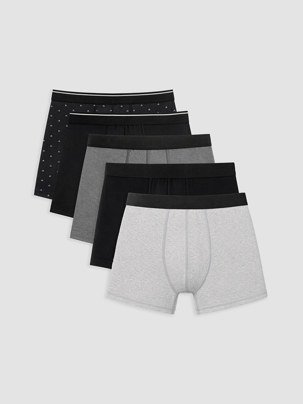 Cotton Stretchy Men's Boxer 5 Pack Package