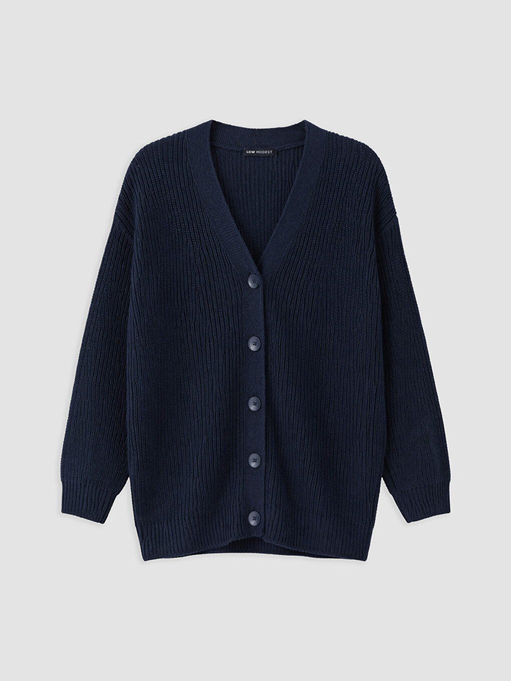 Woman Navy Cardigan-4