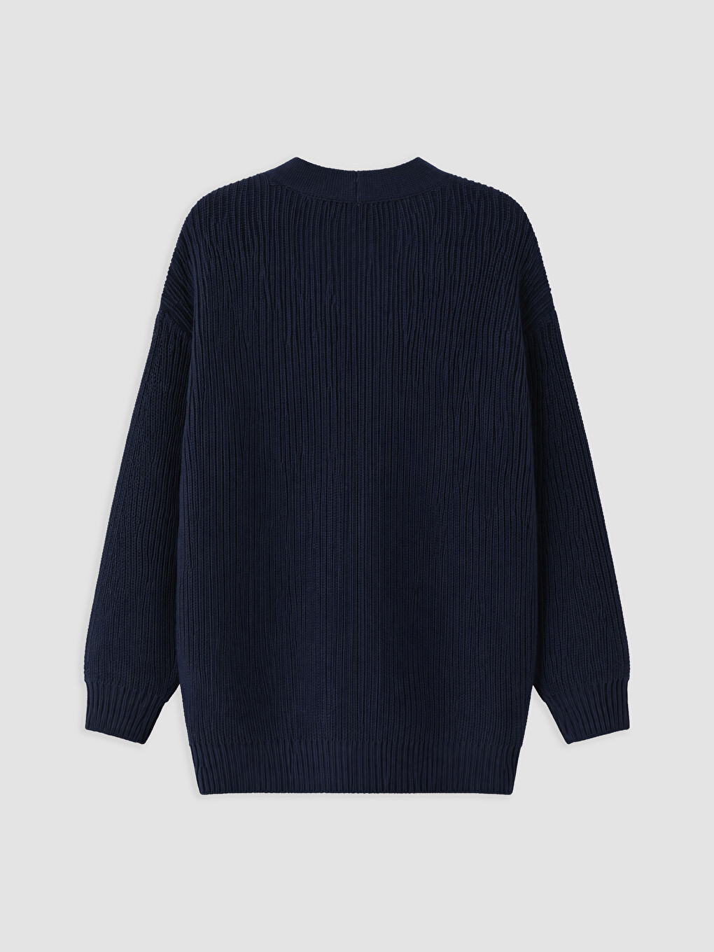 Woman Navy Cardigan-5