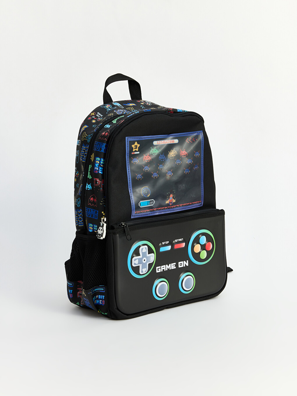 Boy Black School Bag-1