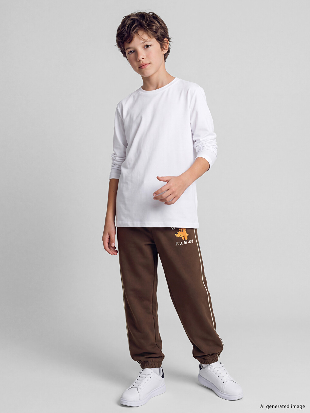 Printed Boys' Jogger Sweatpants-1