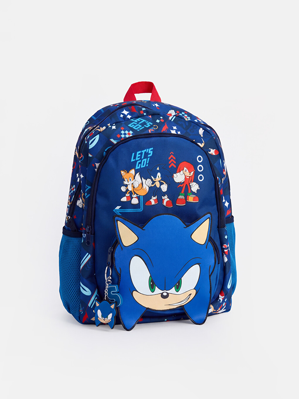 Sonic Baskılı Erkek Çocuk Okul Çantası