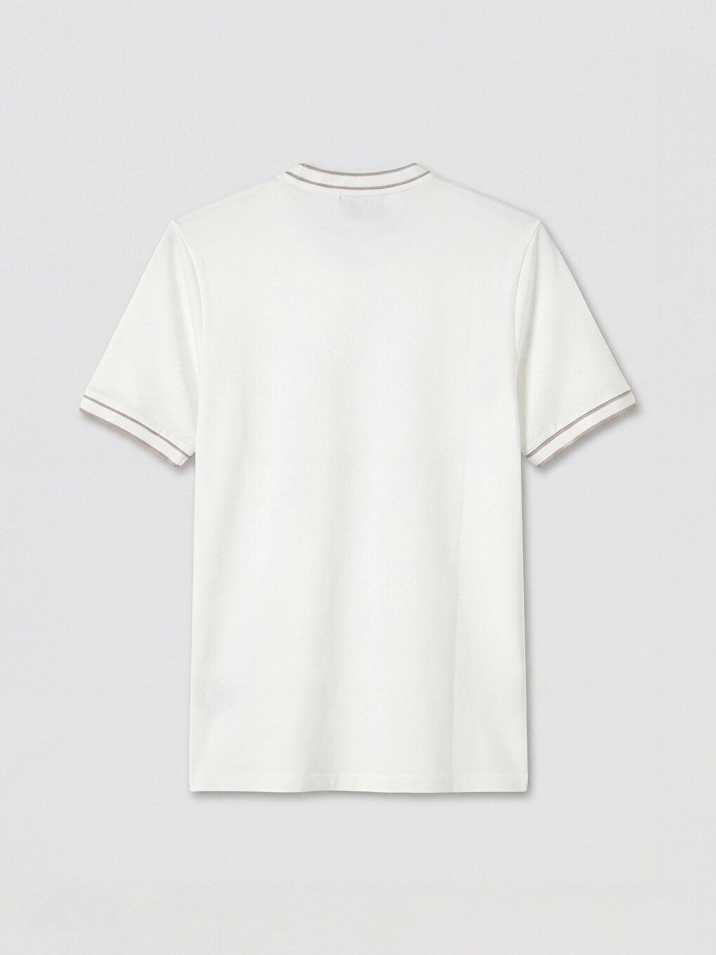 Crew Neck Pique Men's T-Shirt-4