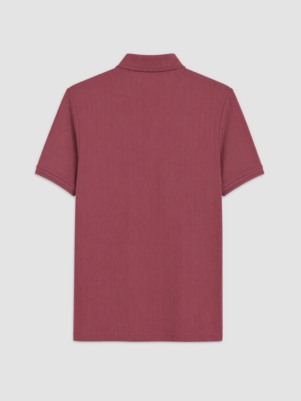 Pembe Polo Yaka Erkek Tişört-1