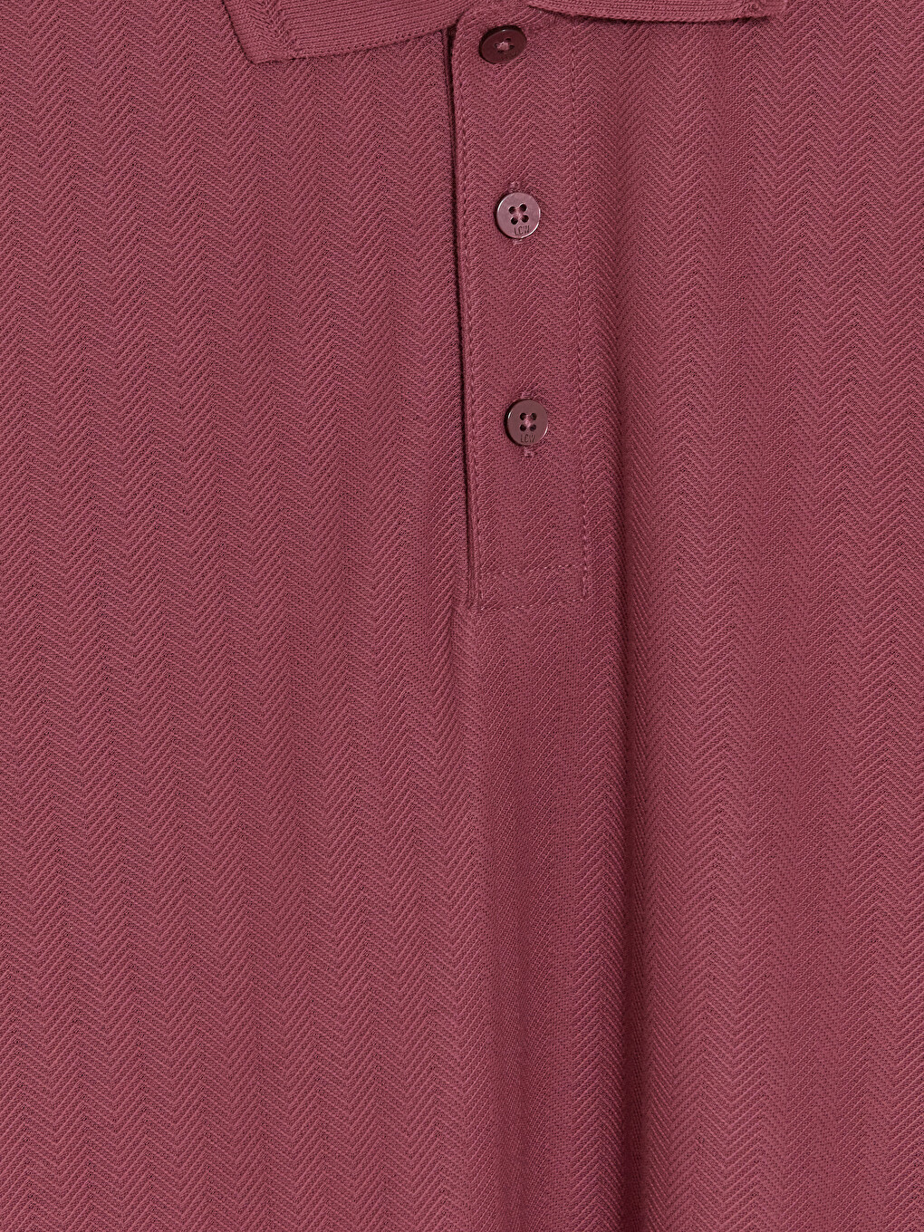 Pembe Polo Yaka Erkek Tişört-2