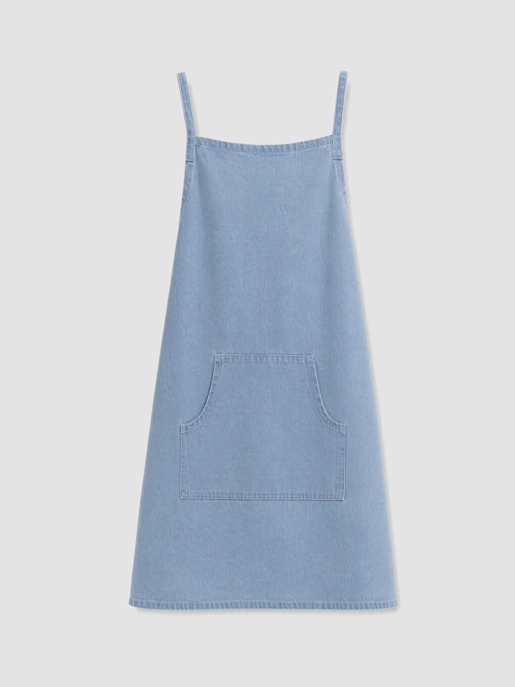 Woman Blue Cooking Apron