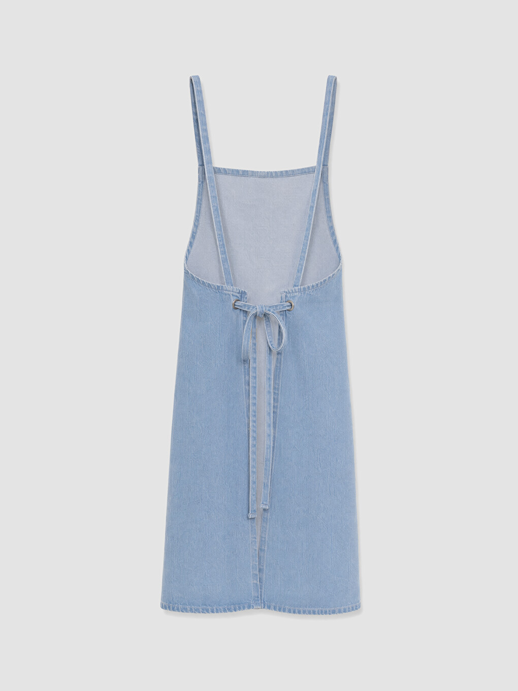 Woman Blue Cooking Apron-1