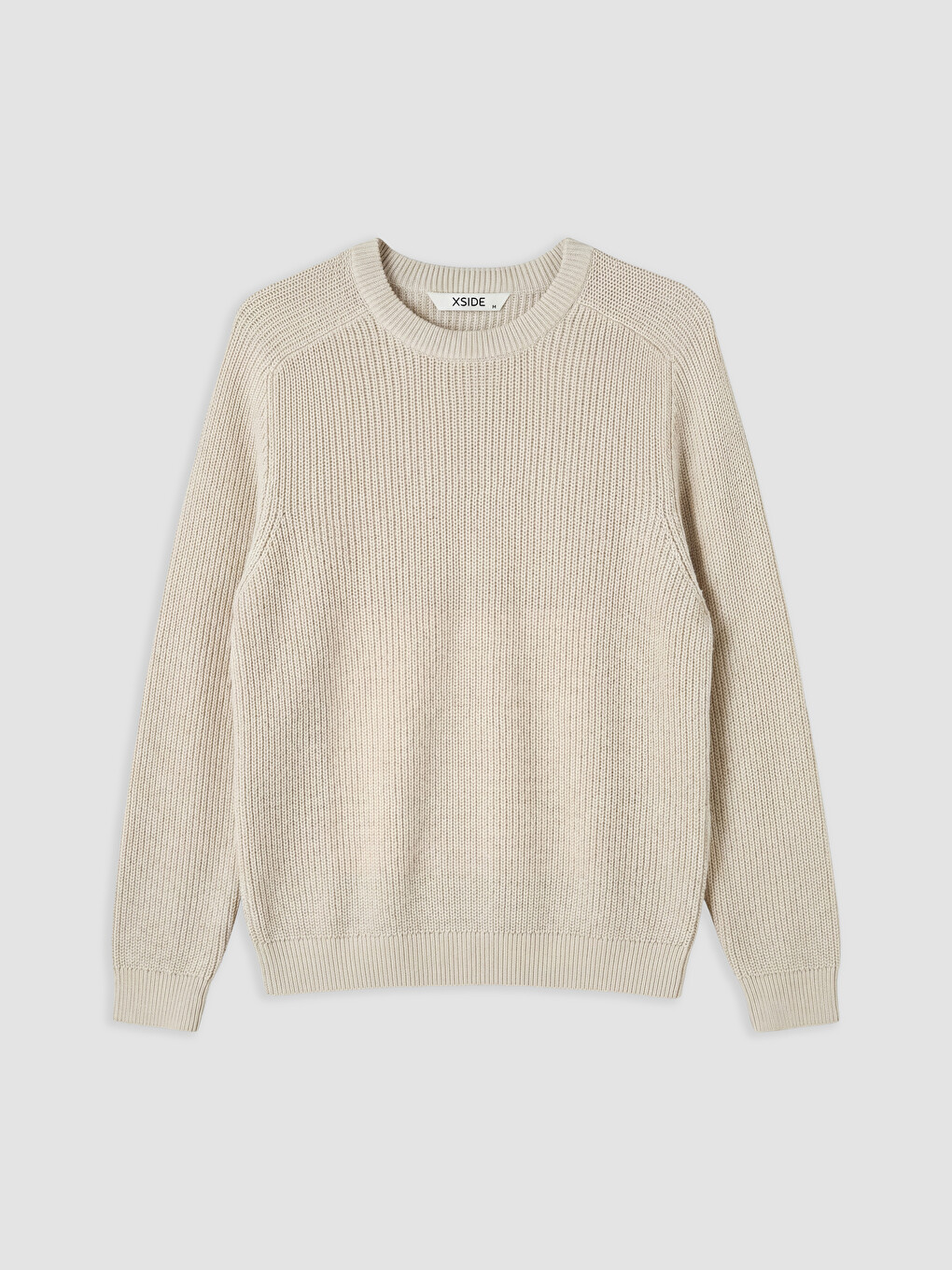 Man Beige Sweater-4