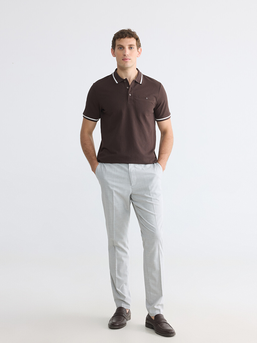 Mann Braun T-shirt-1