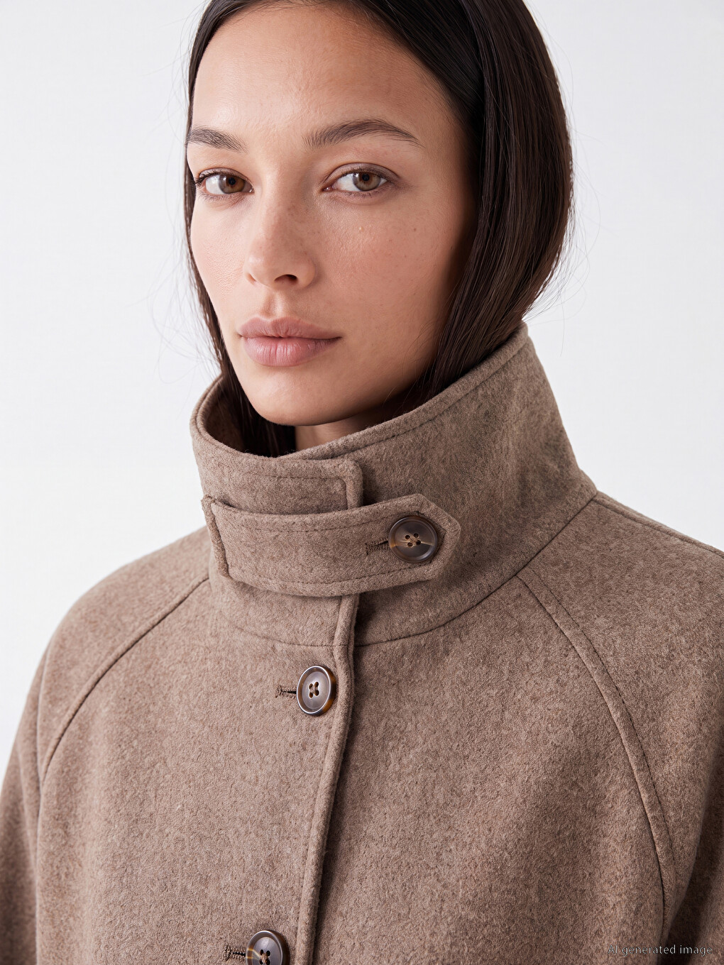 Mock Neck Women's Cachet Coatigan-2