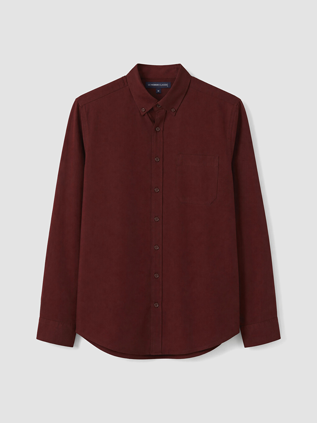 Regular Fit Men's Gabardine Shirt-3