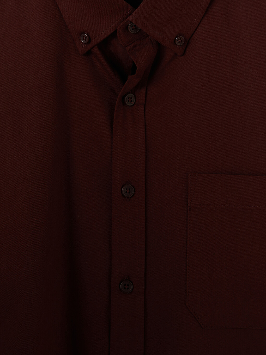 Regular Fit Men's Gabardine Shirt-4