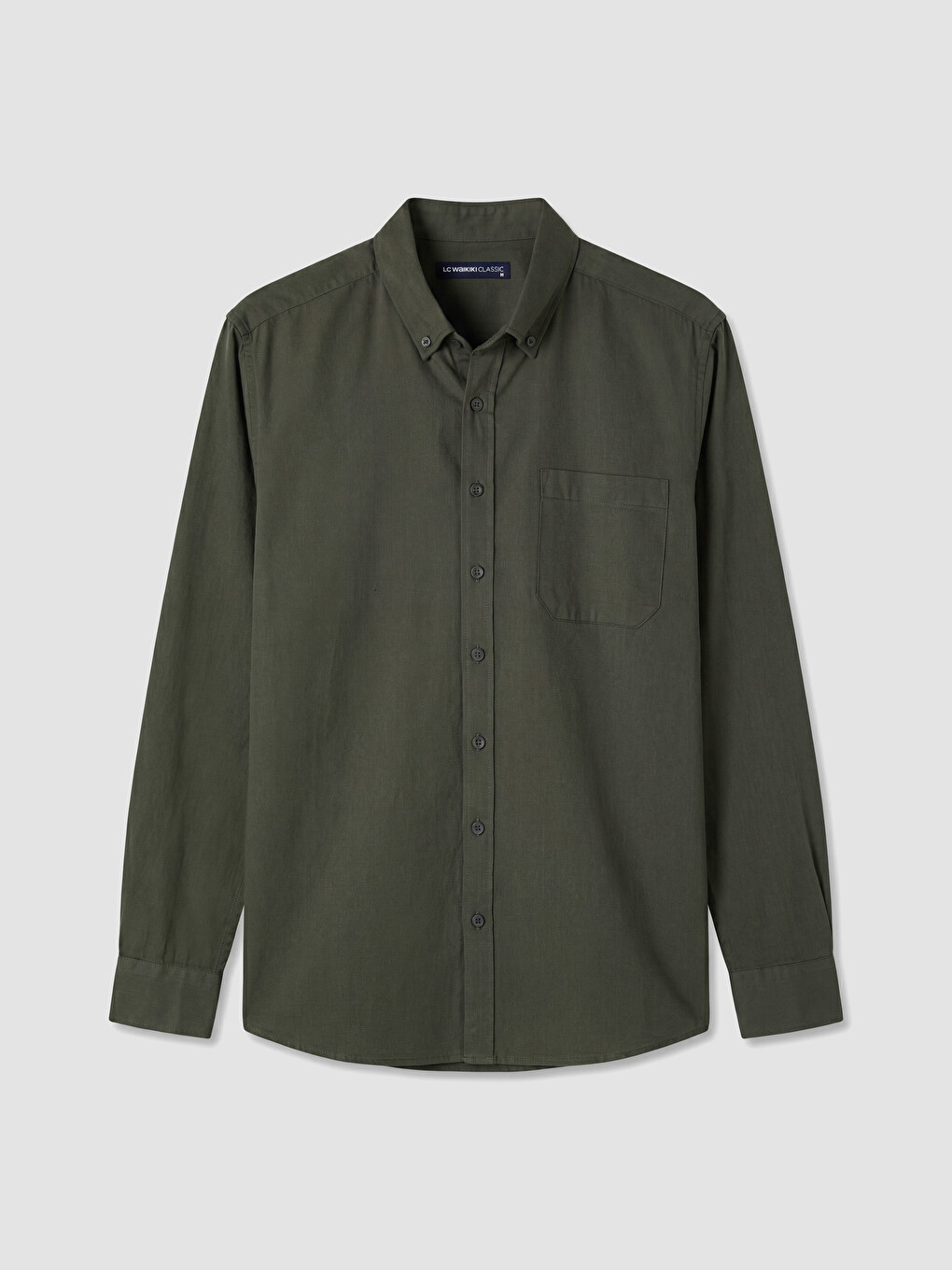 Regular Fit Gabardine Men's Shirt-4