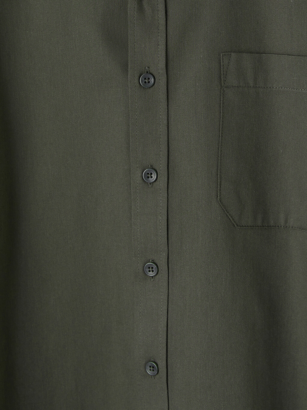 Regular Fit Gabardine Men's Shirt-5