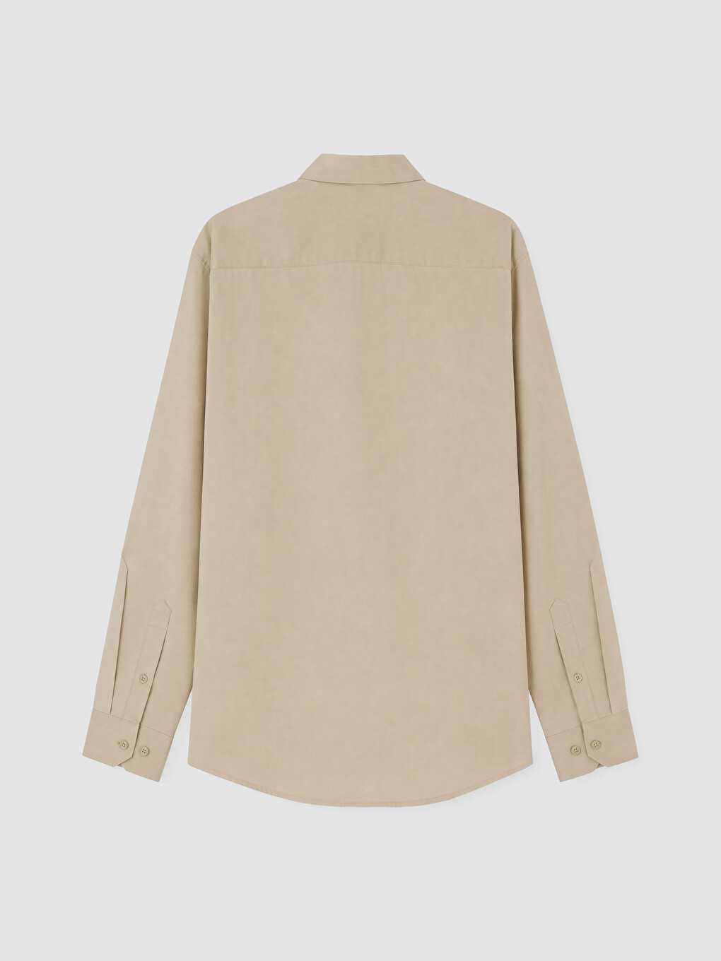 Regular Fit Men's Gabardine Shirt-5