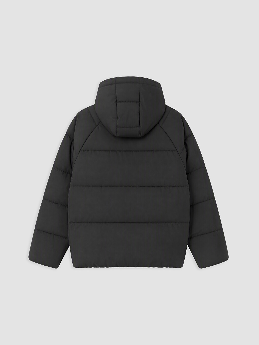 Hooded Boys' Puffer Coat-1