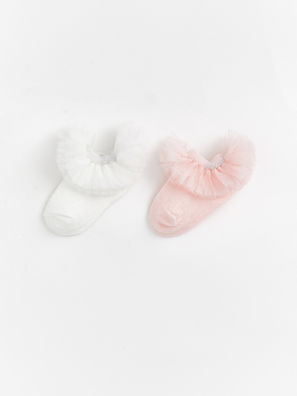 Baby Girl Pink Trainer Socks