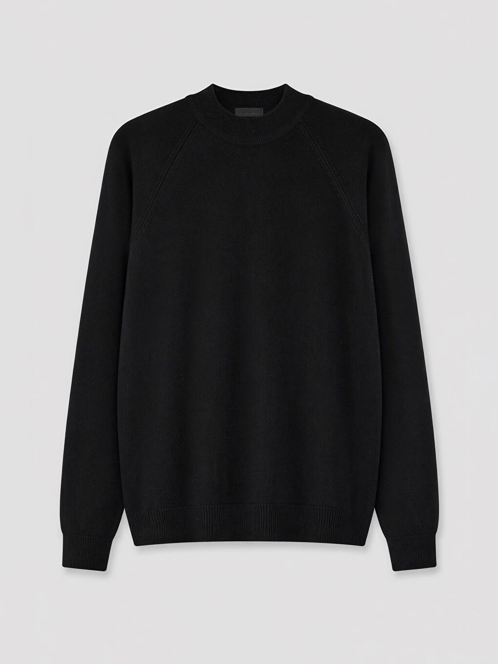 Man Black Sweater-4