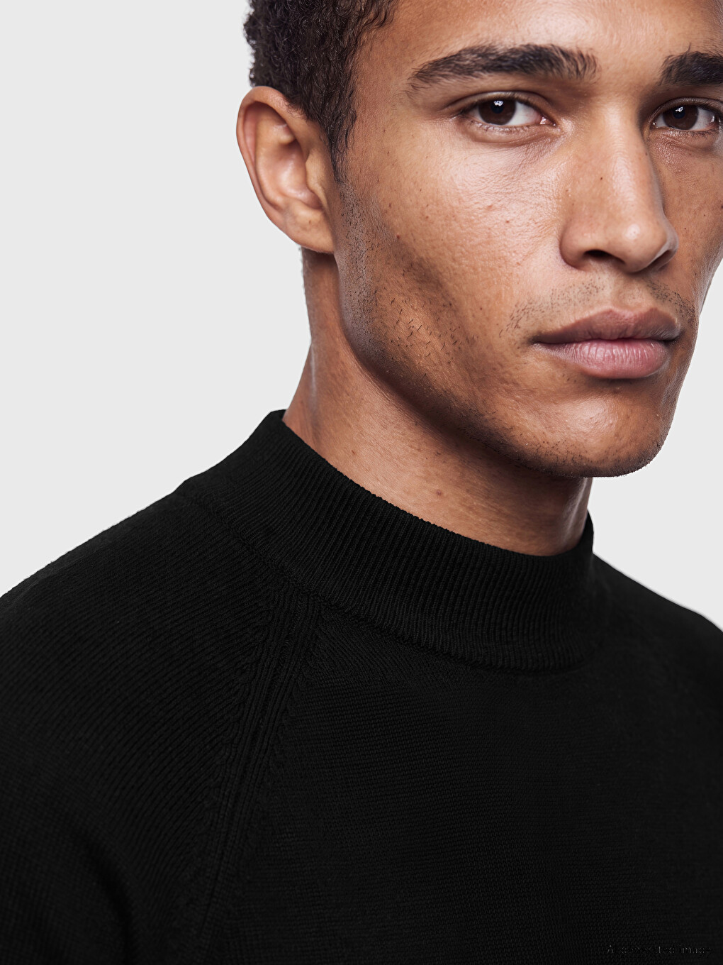 Man Black Sweater-2
