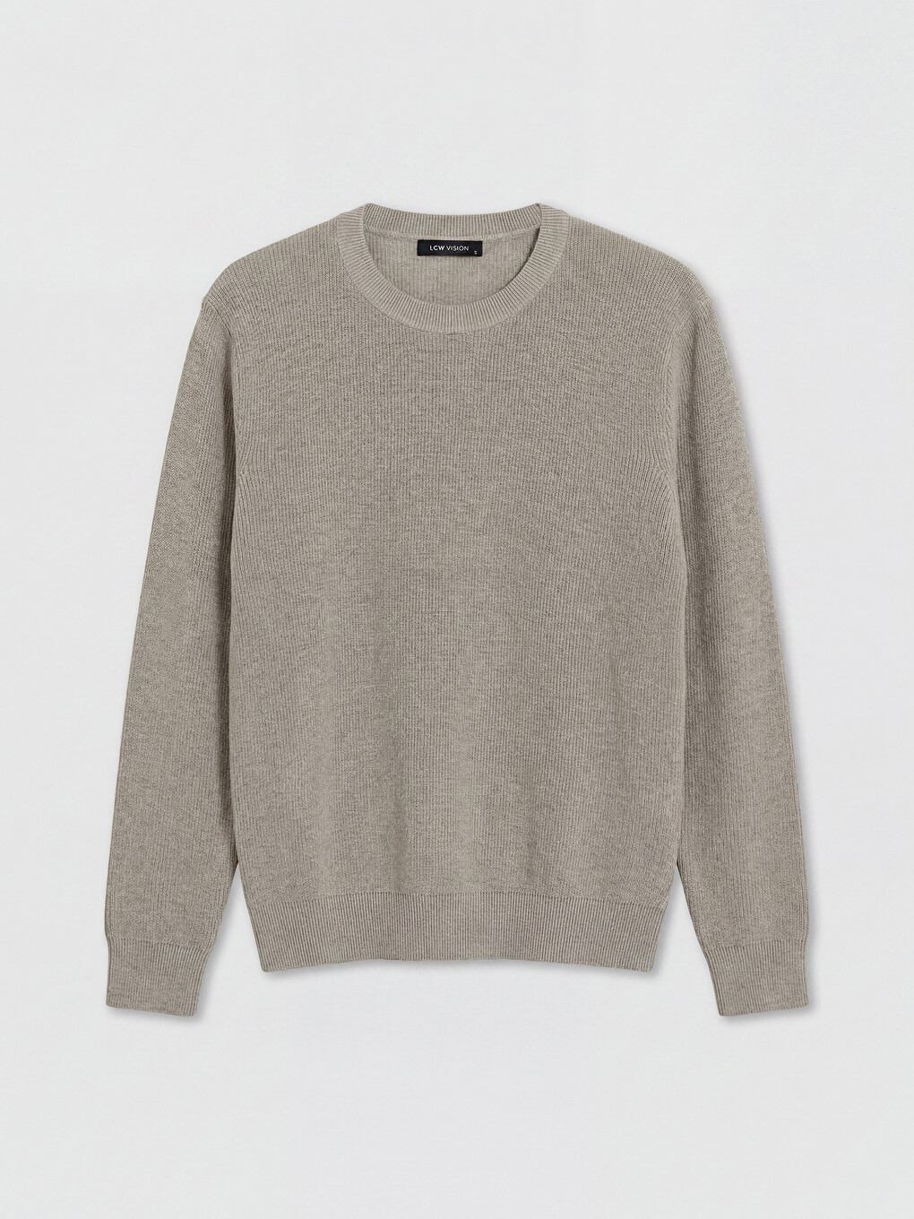Man Beige Sweater-4