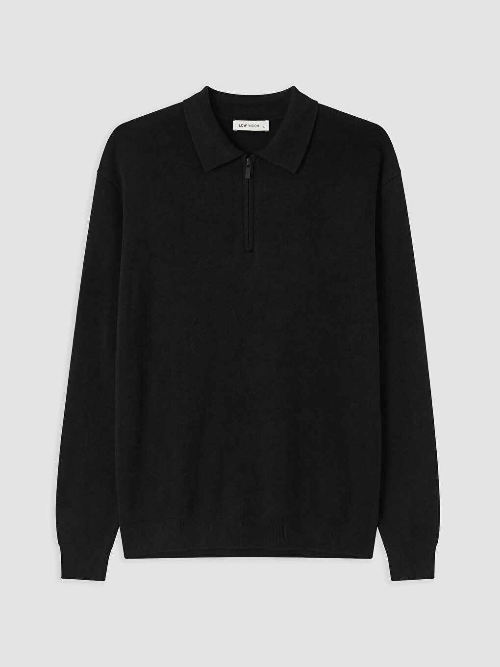 Polo Collar Men's Knitwear Sweater-4
