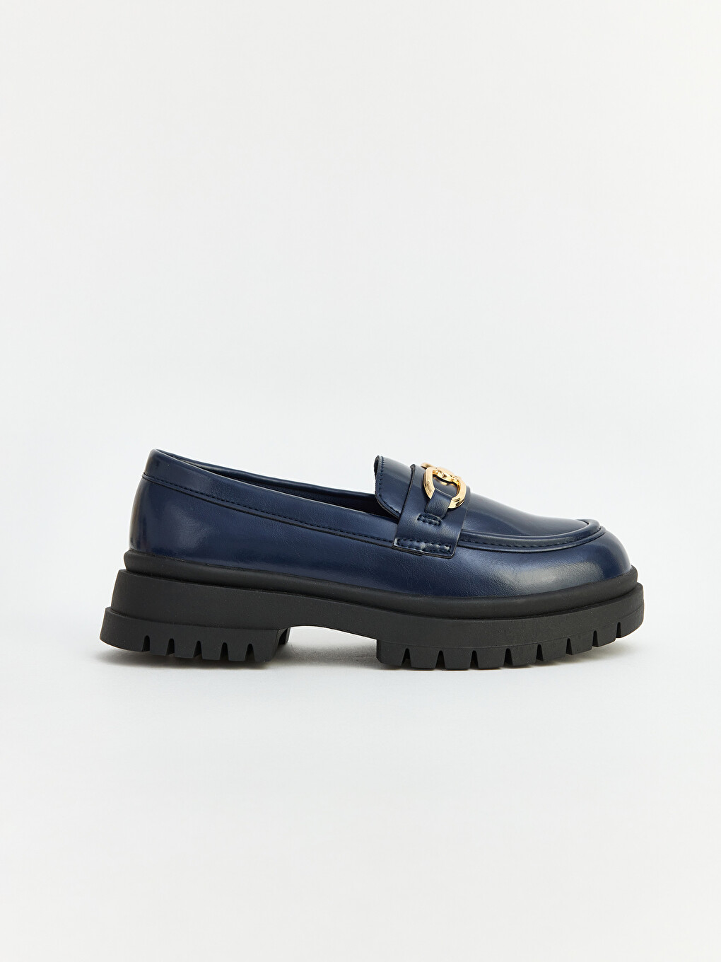 Faux Leather Girls' Loafer-1