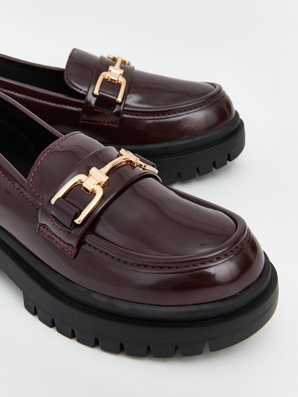 Faux Leather Girls' Loafer-2