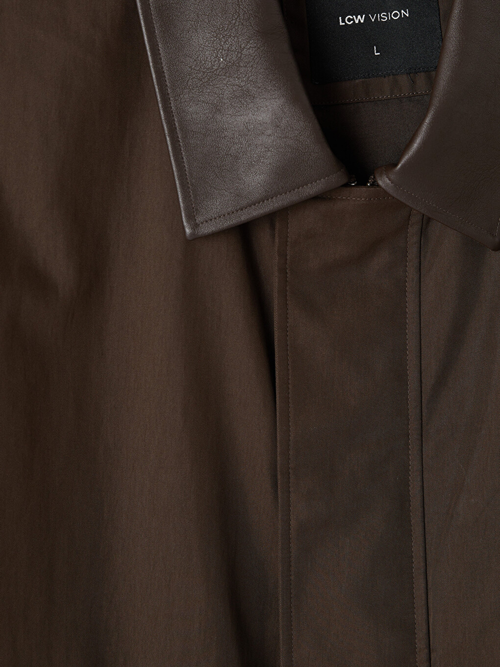 Regular Fit Contrast Collar Men's Jacket-4